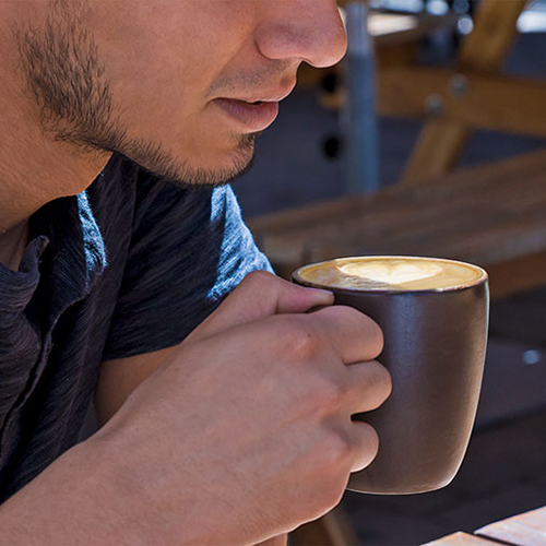 一杯のコーヒーを楽しむひととき